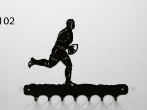 Accroche-clés motif Rugbyman