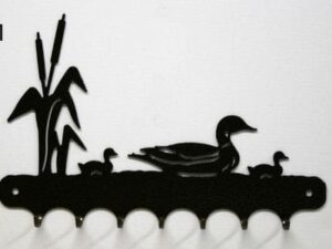 Accroche-clés motif Canard et 2 canetons