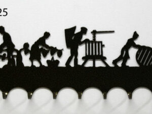 Accroche-clés motif Vigne - Vignerons