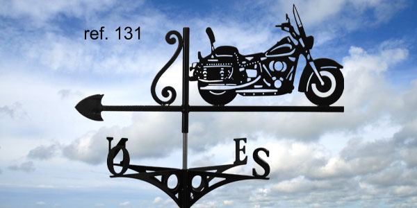 131-Harley-girouette-ferettraditions Girouette motif Harley  