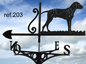 Girouette motif Braque allemand
