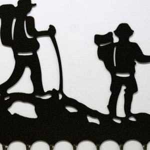 Accroche-clés motif Randonneurs