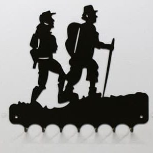 Accroche-clés motif Randonneur