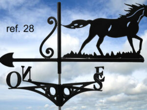 Girouette motif Cheval au galop