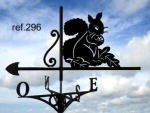 Girouette motif Ecureuil