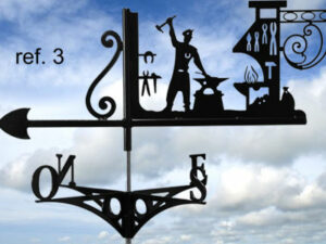 Girouette motif Forgeron