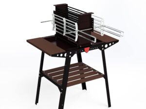 Barbecue à cuisson verticale