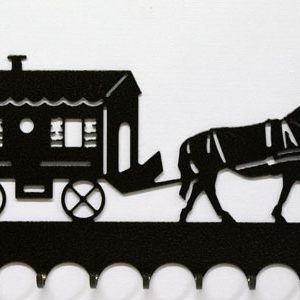 Accroche-clés motif Roulotte