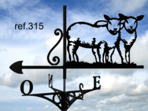 Girouette motif Moutons