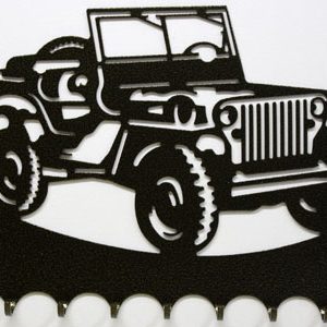 Accroche-clés motif Jeep