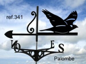 Girouette motif Palombe
