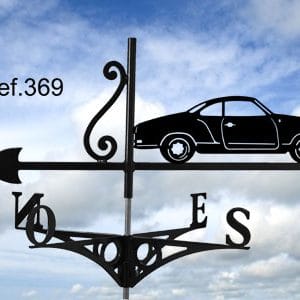 Girouette motif Karman Ghia Volkswagen