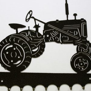 Accroche-clés motif Farmall (vieux tracteur)