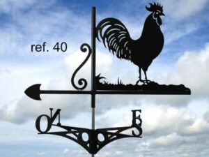 Girouette motif Coq