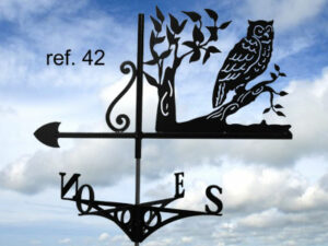 Girouette motif Hibou