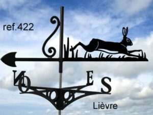 Girouette motif Lièvre