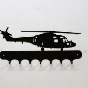 Accroche-clés motif Hélicoptère Lynx