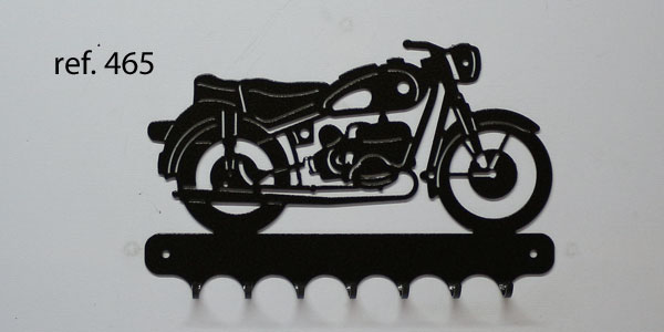 465-BMWR69S-accrochecles-ferettraditions-1 Accroche-clés motif BMW R69S  