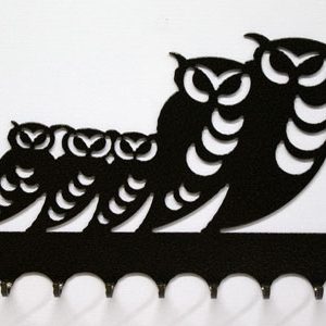 hibou accroche clés