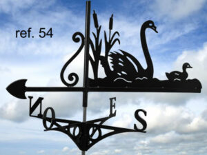 Girouette motif Cygne