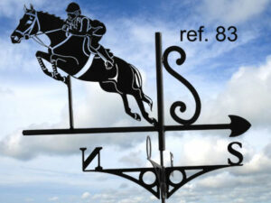 Girouette motif Saut d'obstacle