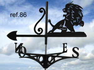 Girouette motif Lion