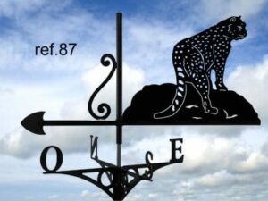 Girouette motif Panthère
