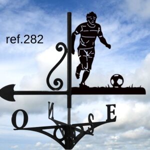 Girouette Footballeur