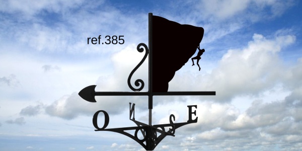 ref-G385 Girouette motif Escalade  
