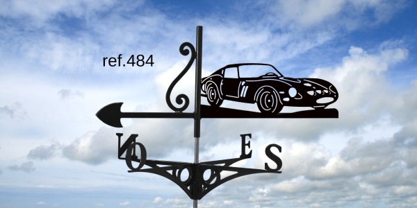 ref-G484 Girouette motif Ferrari GTO 250  