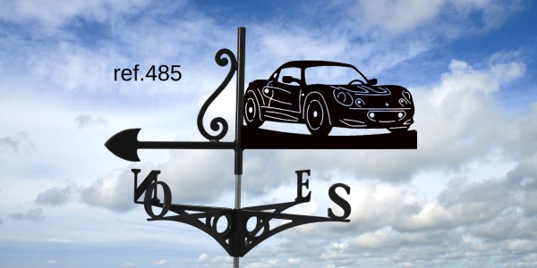 ref-G485 Girouette motif Lotus Elise S1  