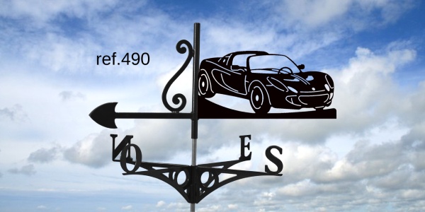 ref-G490 Girouette motif Lotus Elise S2  