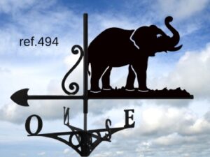 Girouette Eléphant