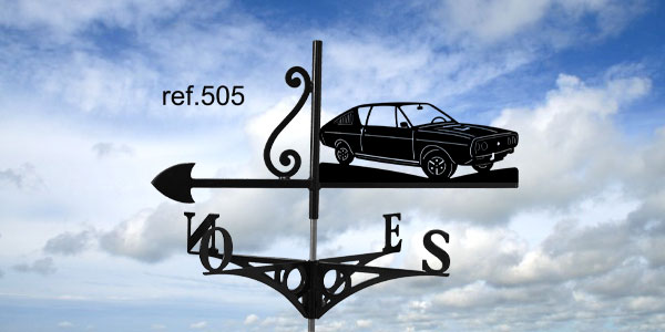 ref-G505 Girouette motif Renault 17  