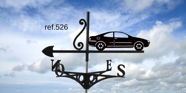 ref-G526 Girouette motif 406 coupé  
