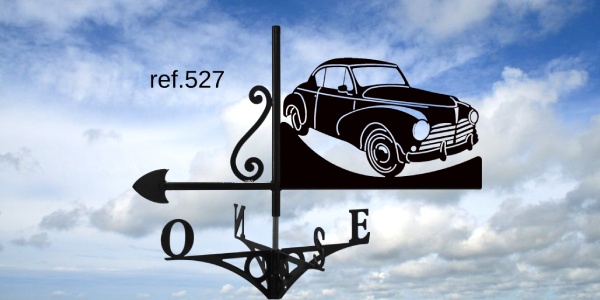ref-G527 Girouette motif 203 coupé  