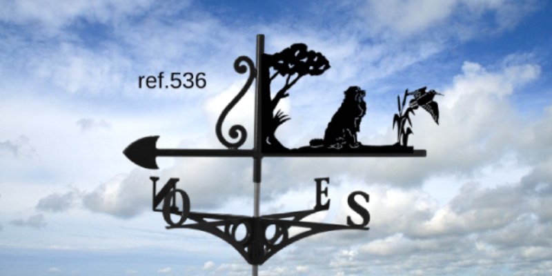 ref-G536 Girouette motif Bouvier bernois  