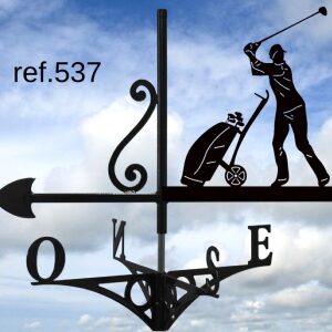 Girouette Golfeur